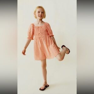 NWT ZARA Daisy bow jumpsuit romper